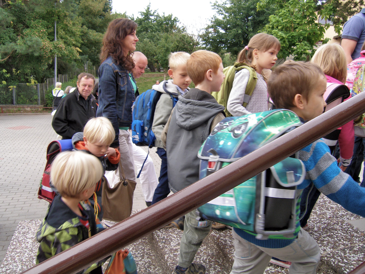 2. září 2013, noví žáci na ZŠ Heyrovského
