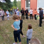 Zahradní slavnost - rozloučení se školním rokem. ZŠ Heyrovského 32, Brno-Bystrc, 26. června 2014